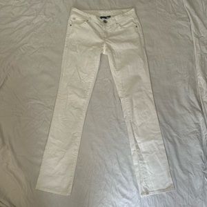 ARMANI EXCHANGE WHITE JEANS SIZE 4